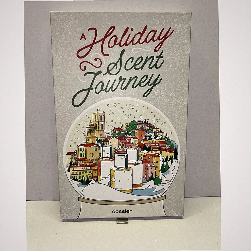 Dossier A Holiday Scent Journey 12 Piece Perfume Discovery Set 5ml Each NEW