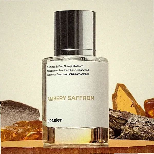 dossier Ambery Saffron Eau de Parfum Spray-MFK Baccarat Rouge 540 inspired