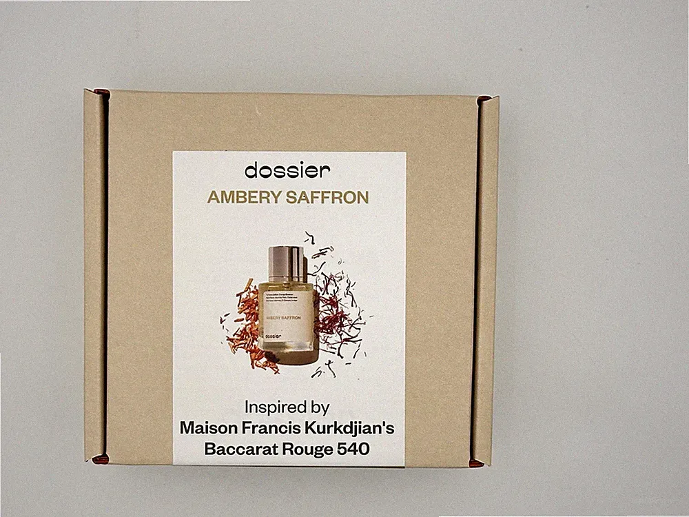 Dossier Ambery Saffron Eau de Parfum Spray Perfume Fragrance 1.7 oz