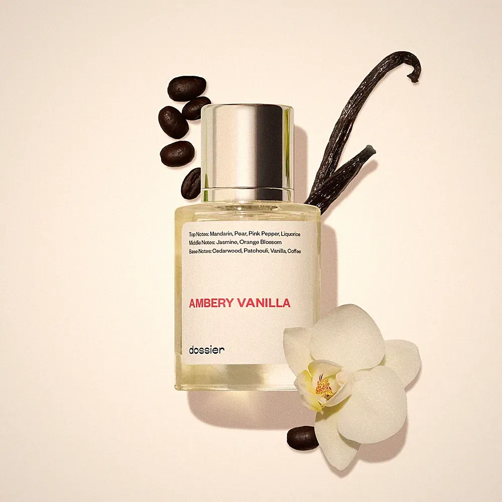 Dossier Ambery Vanilla Eau de Parfum 1.7oz 50ml Women's Fragrance Inspired Scent