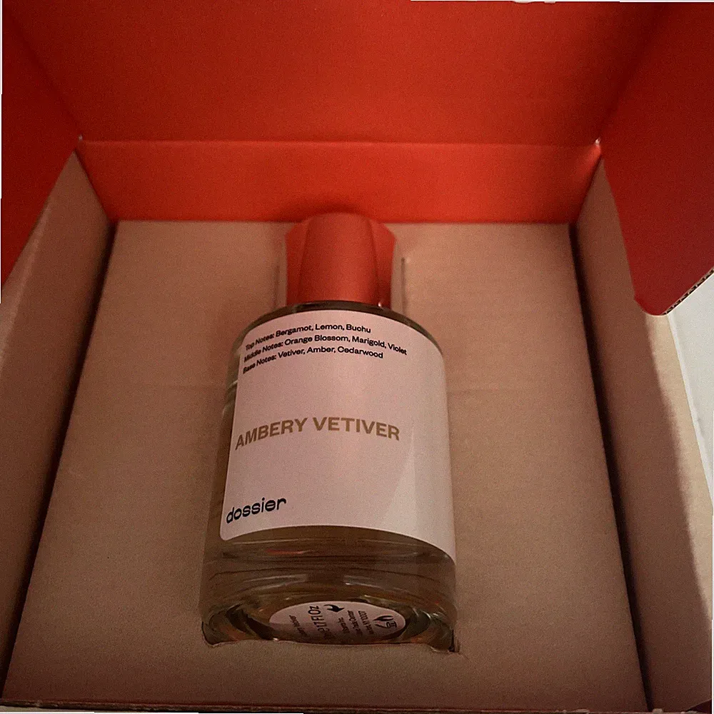 Dossier AMBERY VETIVER Eau de Parfum 1.7 Fl oz / 50 mL Perfume EDP NEW IN BOX