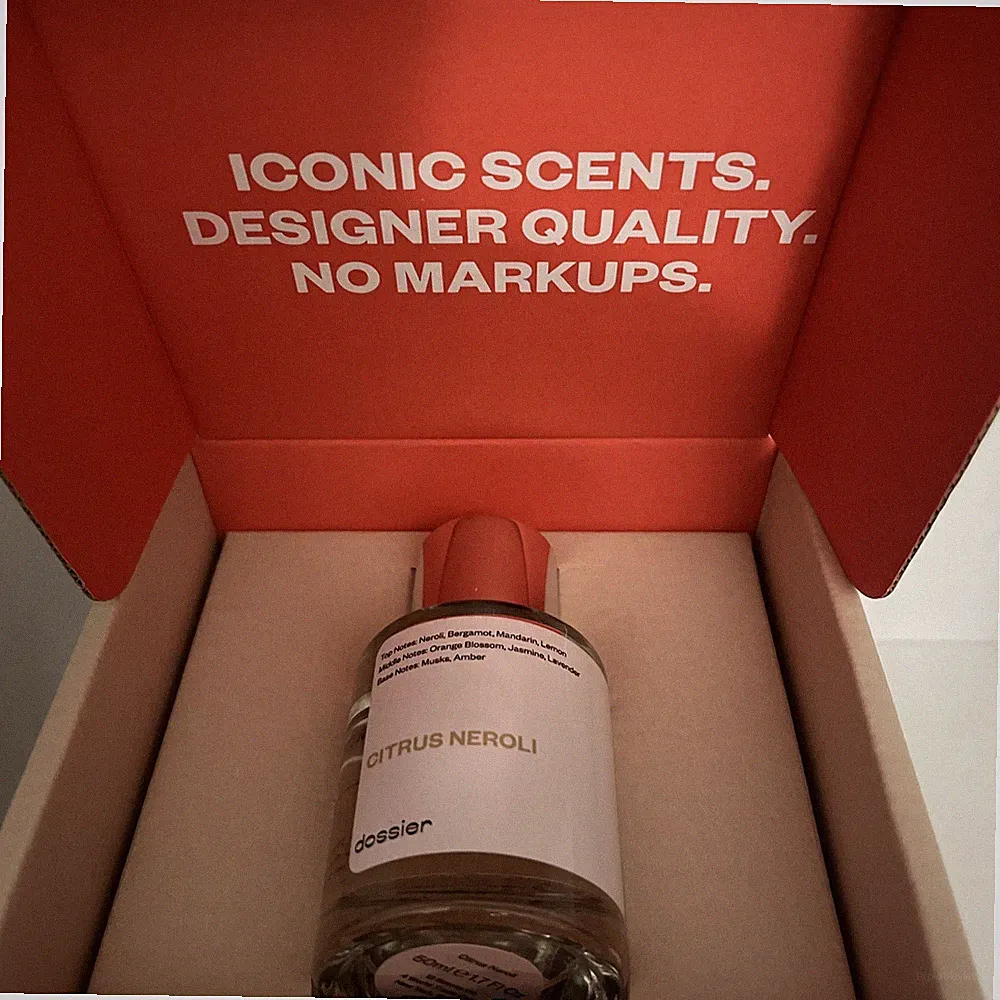 Dossier CITRUS NEROLI 1.7 Oz Eau de Parfum Spray Fragrance Unisex NEW IN BOX