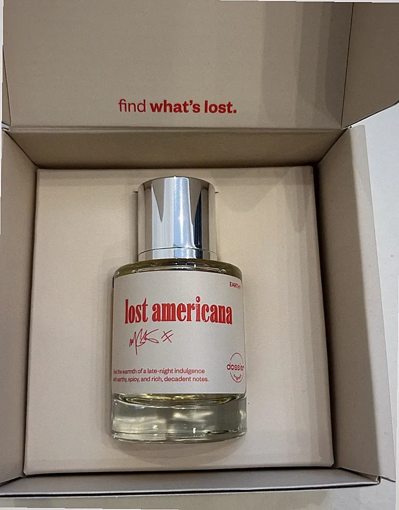 Dossier Lost Americana Eau De Parfum 1.7 Fl Oz 50 Ml Spray USA Unisex Fragrance