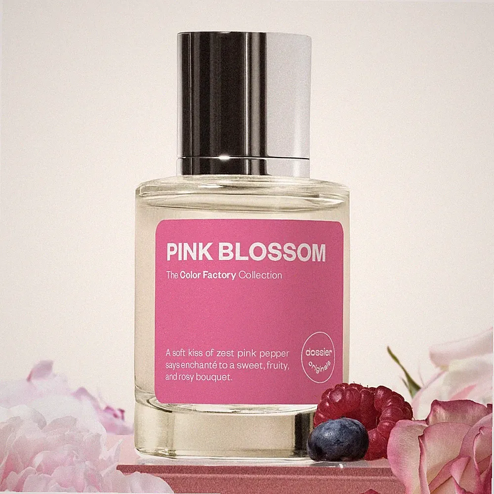 PINK BLOSSOM Dossier Perfume - 1.7 oz / 50ml - New in Box, Eau de Parfum
