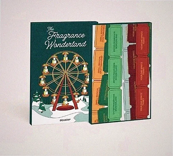 🥥 The Fragrance Wonderland Dossier Advent Calendar Gift Set 12ct🆕️