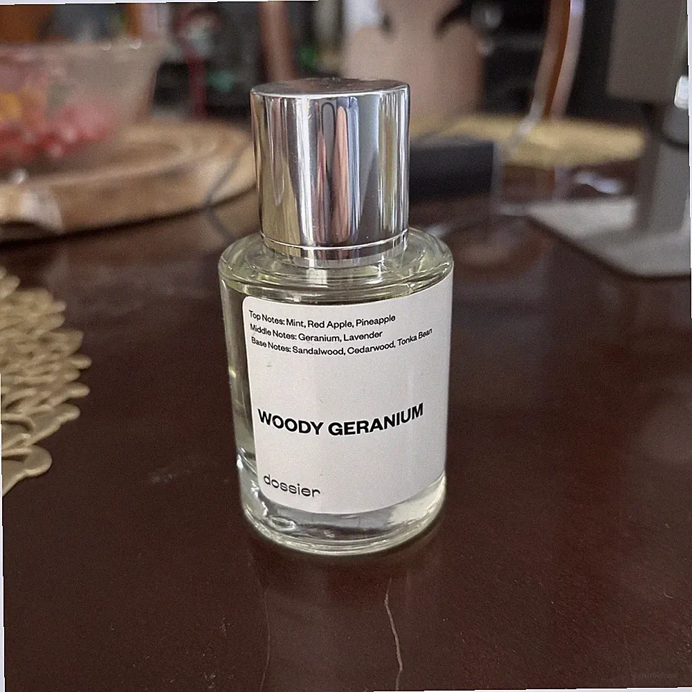 WOODY GERANIUM perfume mens Dossier fragrance for Legend EDT 1.7oz 50ml